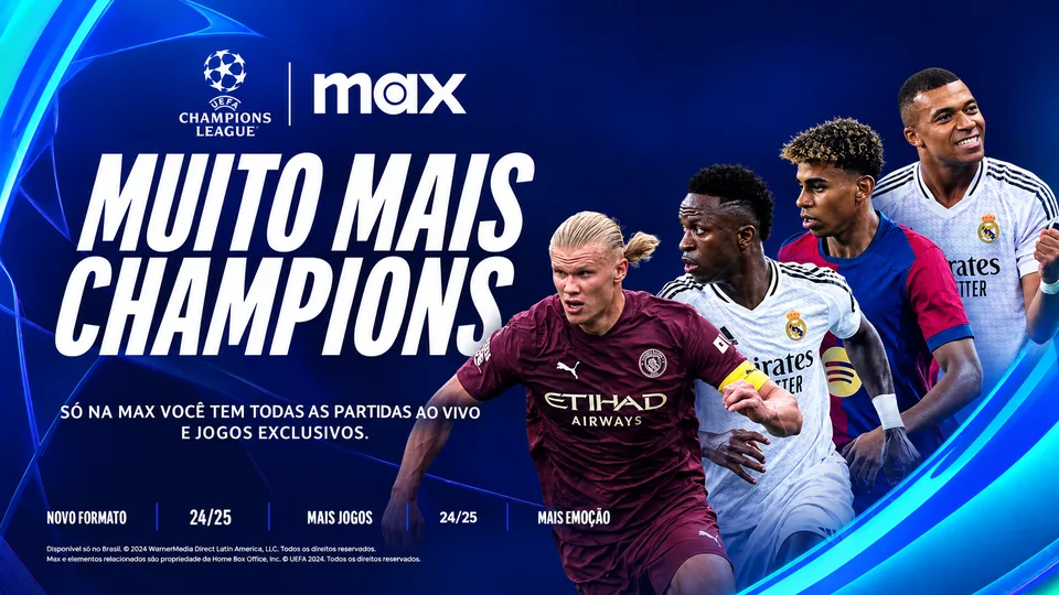 Max: UEFA Champions League ao vivo